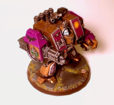 Venerable Dread with Assault Cannon, CCW, Heavy Flamer by Spanglo