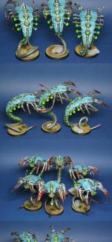 Necron Canoptek Wraiths by Byronic