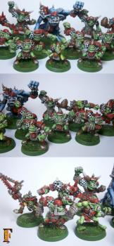 Blood bowl team ork by fanath