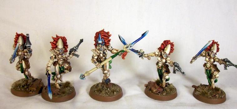 Eldar Howling Banshees by Grigory