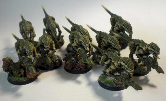 Tyranid Termagant Brood by Vermillion_