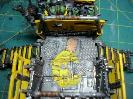 Ork Trukk flatbed detail by Spanglo