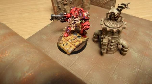 blood angel terminator by orcpainternerd