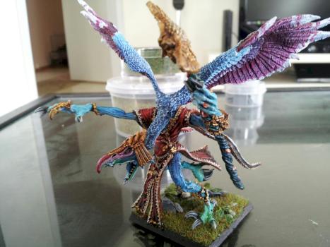 Greater deomon of tzeentch by arykah