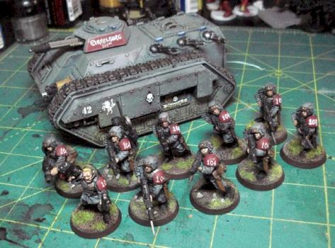 Armoured Fist squad by Spanglo