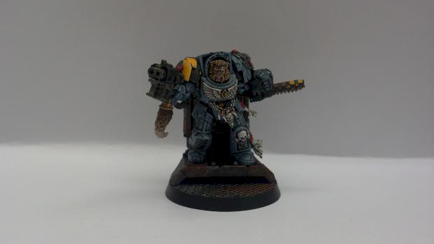 Space Wolf Lord Terminator Armour Conversion by generation end