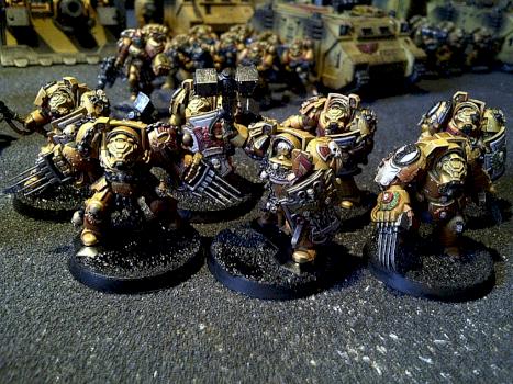 Imperial Fists Assault Terminators by RedLion