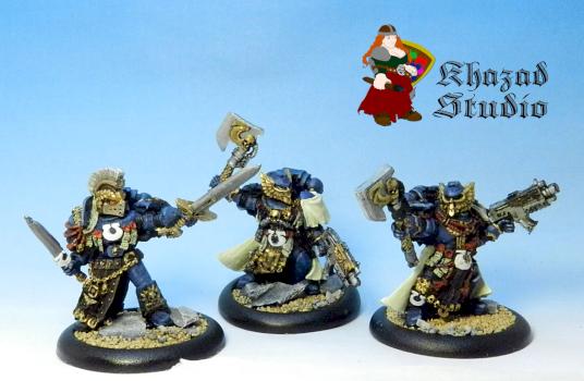 Marneus Calgar and honour Guard by Emilys Miniatures