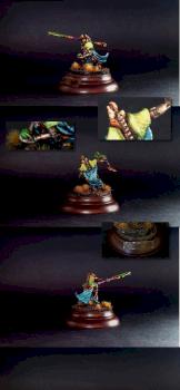 Necron Overlord by Sarmatia Painting Studio
