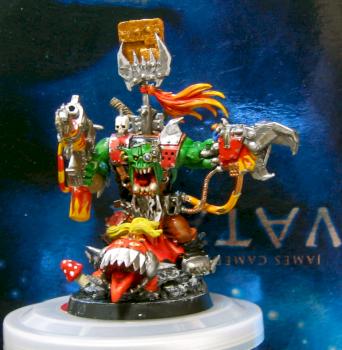 Ork Warboss by chengyat