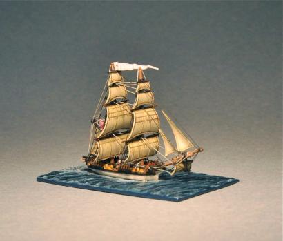 1:1200 Napoleonic Brig by whitejamest