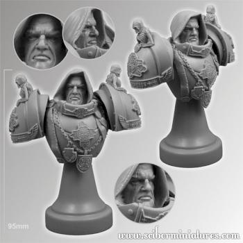 SF Templar Knight bust by Scibor