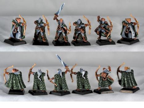 Wood elves waywatchers by Lio_qc