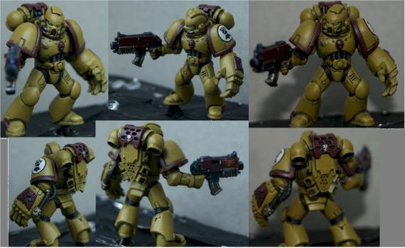 Imperial Fist 3rd company by Joseph Kernycznyj