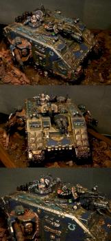 Space Marine Land Raider Redeemer 2 by Roman 2.0