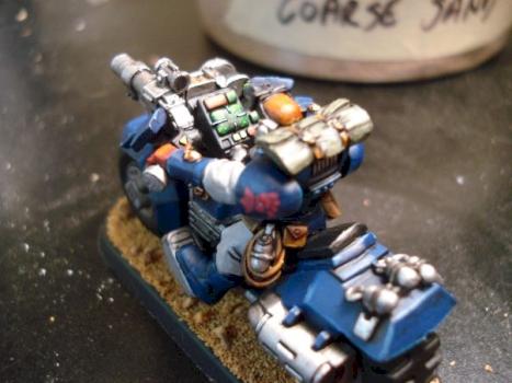 Crimson Fist Scout Bike by Spanglo