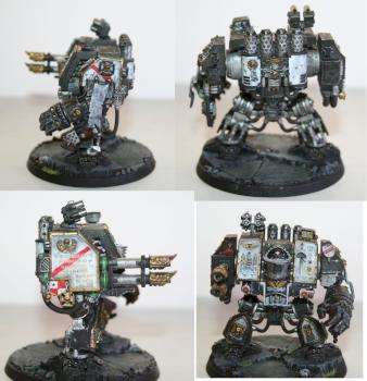 Black Templar venerable Dreadnought by The Nezumi