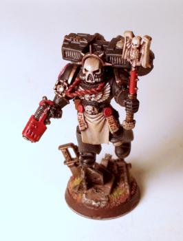 Unconquered Sun Marines Chaplain conversion by Spanglo
