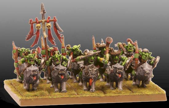 Goblin wolf riders by kLang