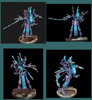 Eldar Wraithlord by KeesM