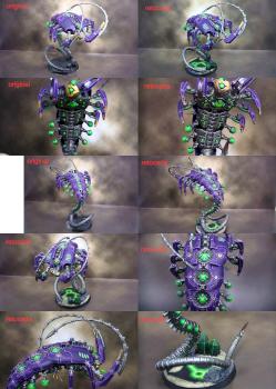Necron Canoptek Wraith by pesadilla