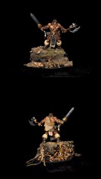 Brand Oathblood The Barbarian by peckersaurus
