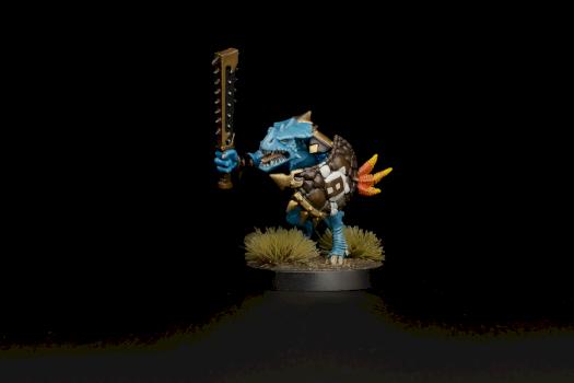 Saurus Warrior by Vladimir Kafka