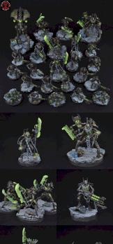 Necron Army by Armory Craft Studio