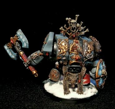 Space wolves dreadnought by ultramike1980