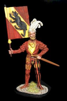 Bernese standard bearer, XVI century by Dartt