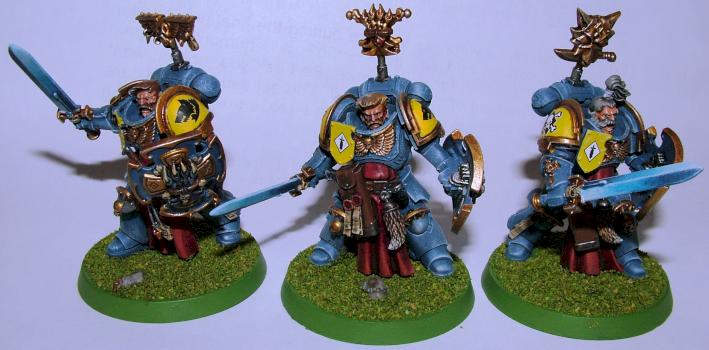 Space Wolf Bladeguard Veterans by Karhedron