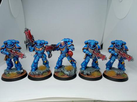 Ultramarines primaris intercessors by epoepo