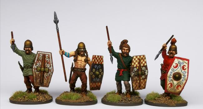 Victrix Ltd Gallic and Germanic warriors 28mm. by jibster
