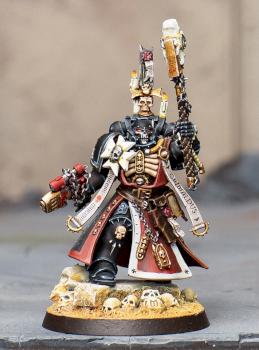 Black Templars Primaris Conversion of Chaplain Grimaldus by The Apothecary
