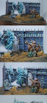 Invocatio - Vampire Counts diorama by Astolfus