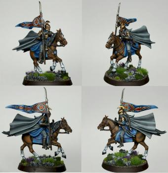 Rivendell Knight with banner by Elrond8