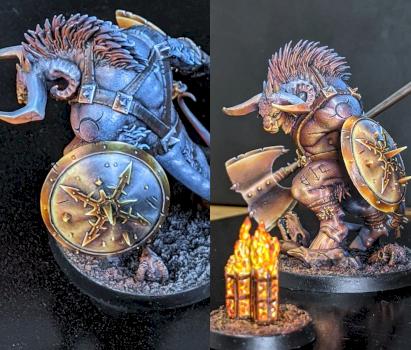 Minotaur by PaintingSoule