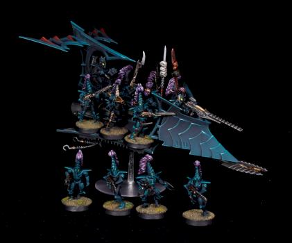 magnetized drukhari raider (weapons and options) and warriors by dimoni777