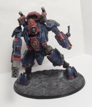 T'au XV95 Ghostkeel Battlesuit by Grub