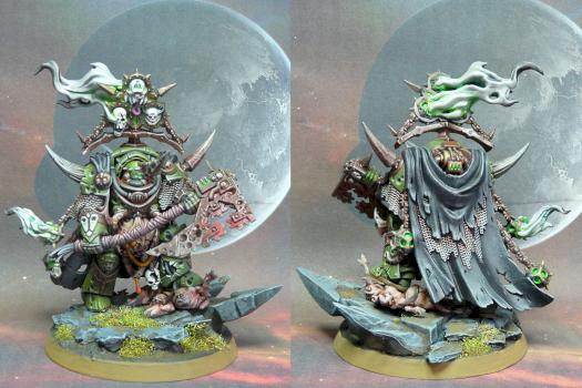 Death Guard Blight Lord by RAFF