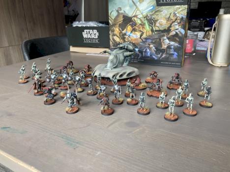 Star Wars droid army by davve