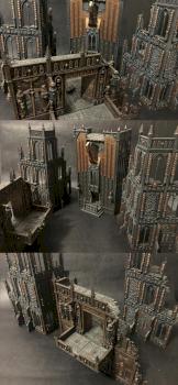 Warhammer 40k Terrain Set by Milosz Wojtasik