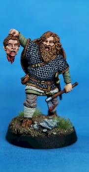 Victrix Ltd Viking Warrior 28mm. by jibster