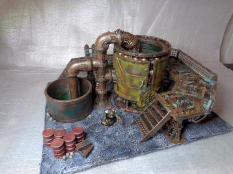sector mechanicus ferratonic furnace by thecat