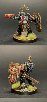 Black Templar Primaris Sword Brother by Bartolomeus777