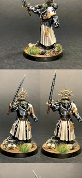 Black Templar Primaris Emperor's Champion conversion by Bartolomeus777