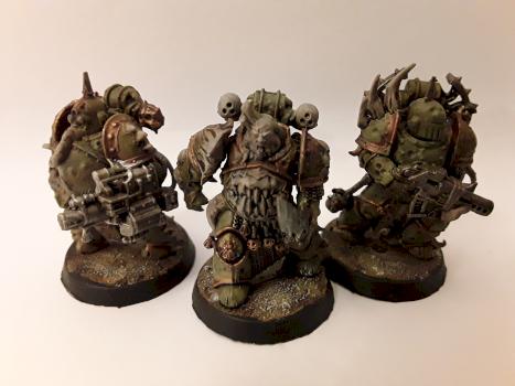 Plague Marines by Medinita