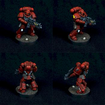 Blood Angels Primaris Intercessor by Grey10