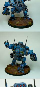 Ultramarine Invictor Warsuit by RAFF