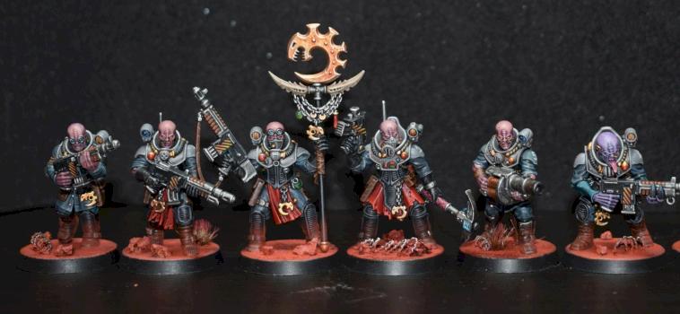 Genestealer Cult Neophyte 7/10 Squad by Narthadus